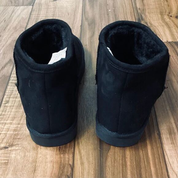 Arizona Jean Co Memory Foam Faux Suede Boots in Black Size 10 - Picture 5 of 10